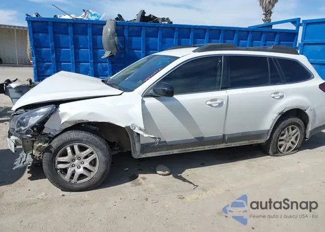 2013 Subaru Outback 2.5I z USA, uszkodzony, nr VIN 4S4BRBAC0D3317814